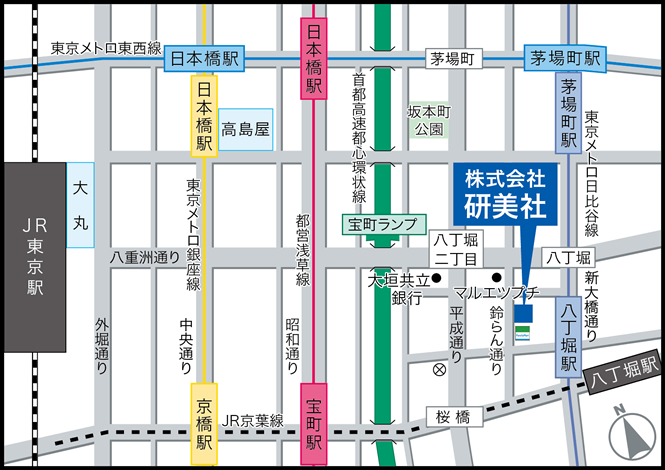 東京地図の画像
